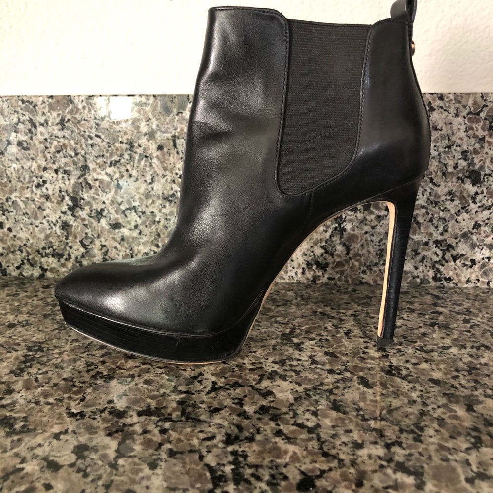 Michael Kors Black Meadow Booties - Size 6.5